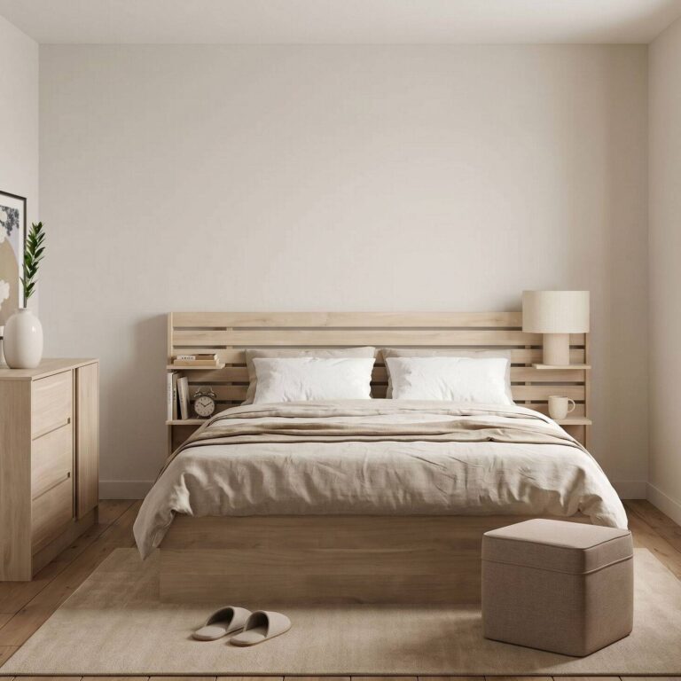 ESSENTIELS PAR CAMIF - Lit avec tiroirs de rangement en option Palmyre
