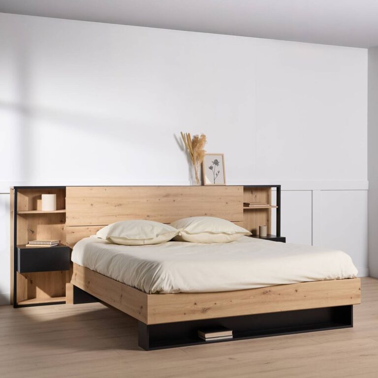 ESSENTIELS PAR CAMIF - Tête de lit Paris bois