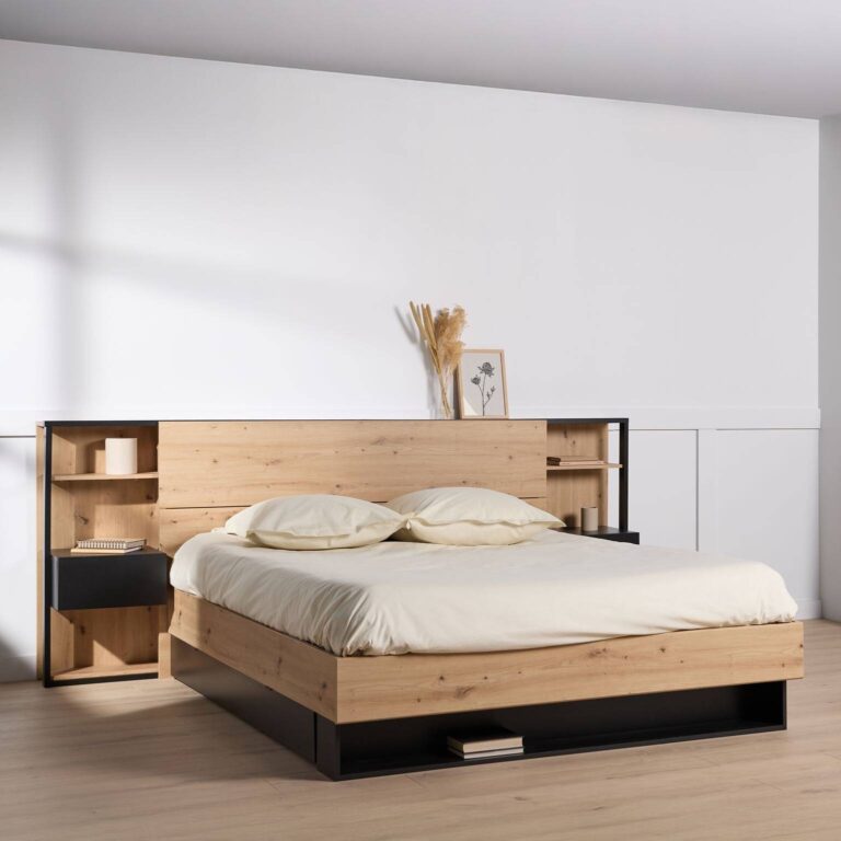 ESSENTIELS PAR CAMIF - Tête de lit Paris bois