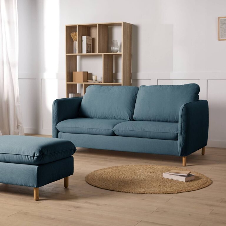 ESSENTIELS PAR CAMIF - Canapé convertible tissu chenillé Portimo
