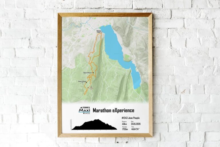 exp orange The Post Trace - MaXi-Race® - Marathon EXperience Annecy - Le demi tOur du lac