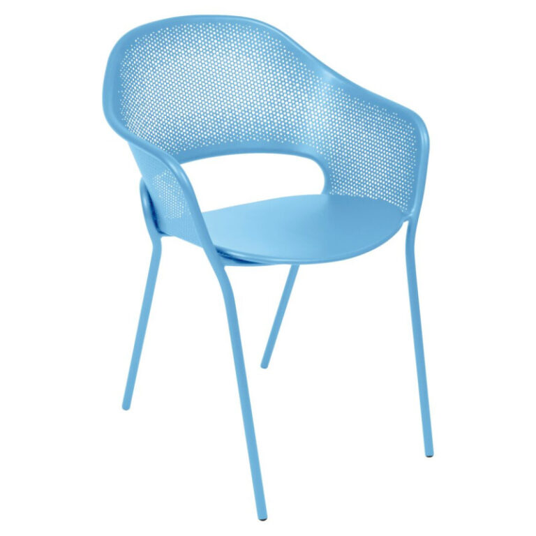 FERMOB - Fauteuil avec accoudoirs bridge FERMOB Kate en métal - 25 coloris
