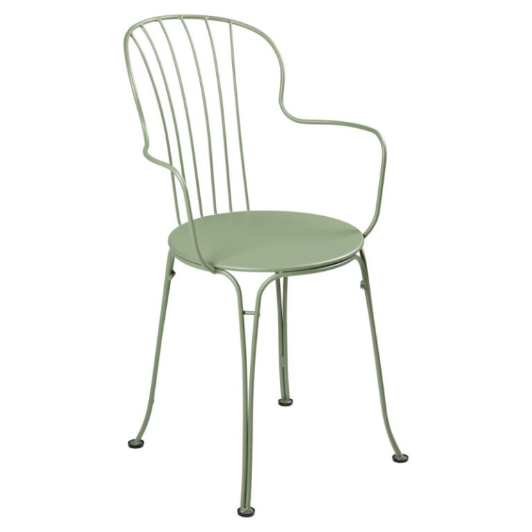 fauteuil avec accoudoirs bridge fermob opera en metal 25 coloris FERMOB - Fauteuil avec accoudoirs bridge FERMOB Opéra+ en métal - 25 coloris
