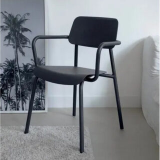 Fermob - Fauteuil avec accoudoirs bridge FERMOB Studie en métal – 25 coloris