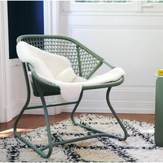 Fermob - Fauteuil bas FERMOB Sixties  en métal – 5 coloris