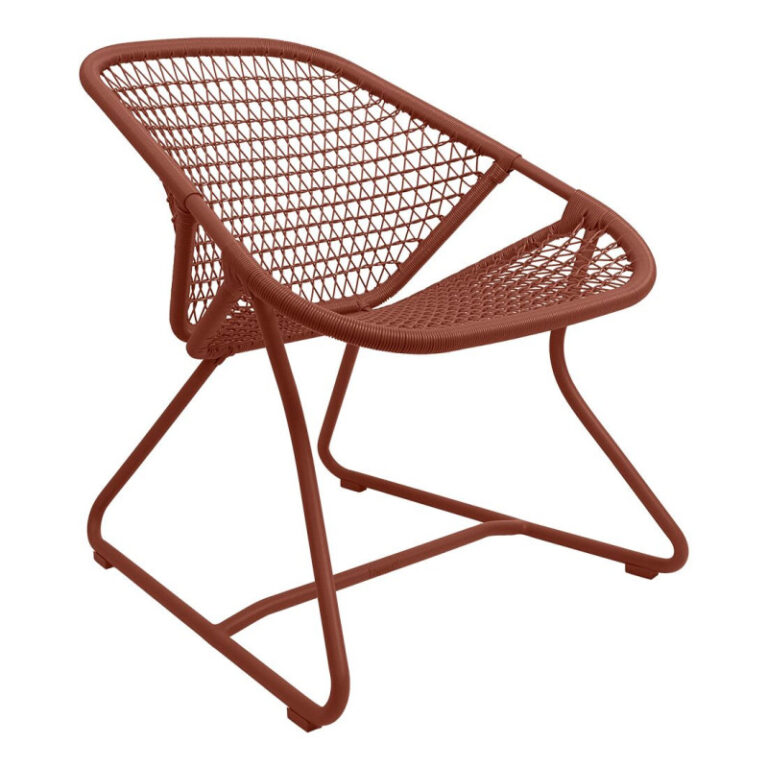 FERMOB - Fauteuil bas FERMOB Sixties en métal - 5 coloris