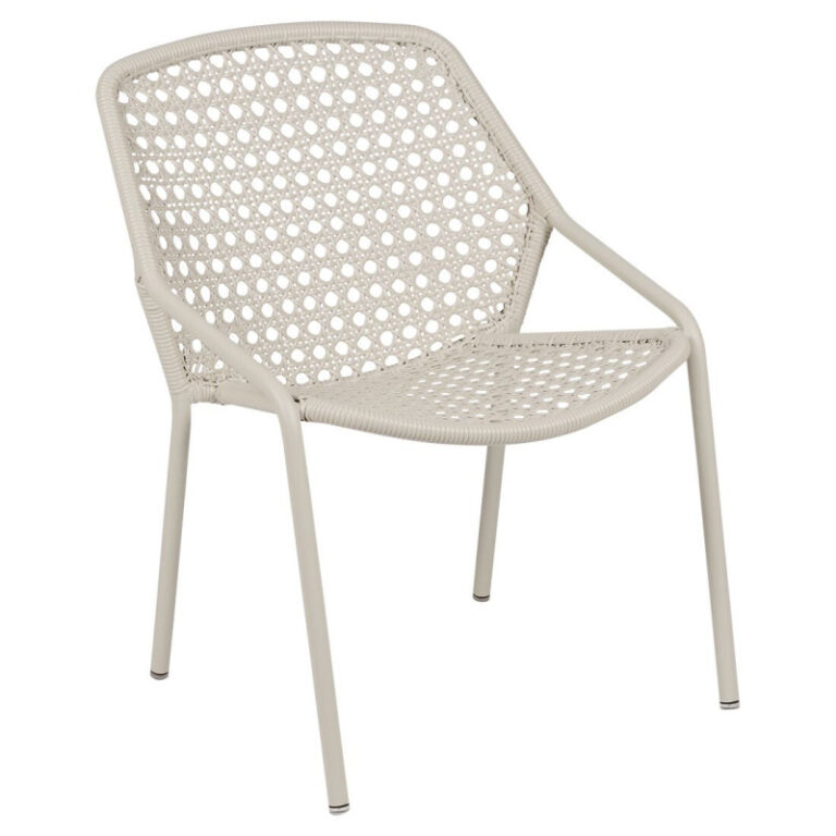 FERMOB - Fauteuil FERMOB Croisette en métal et polyéthlène - 3 coloris
