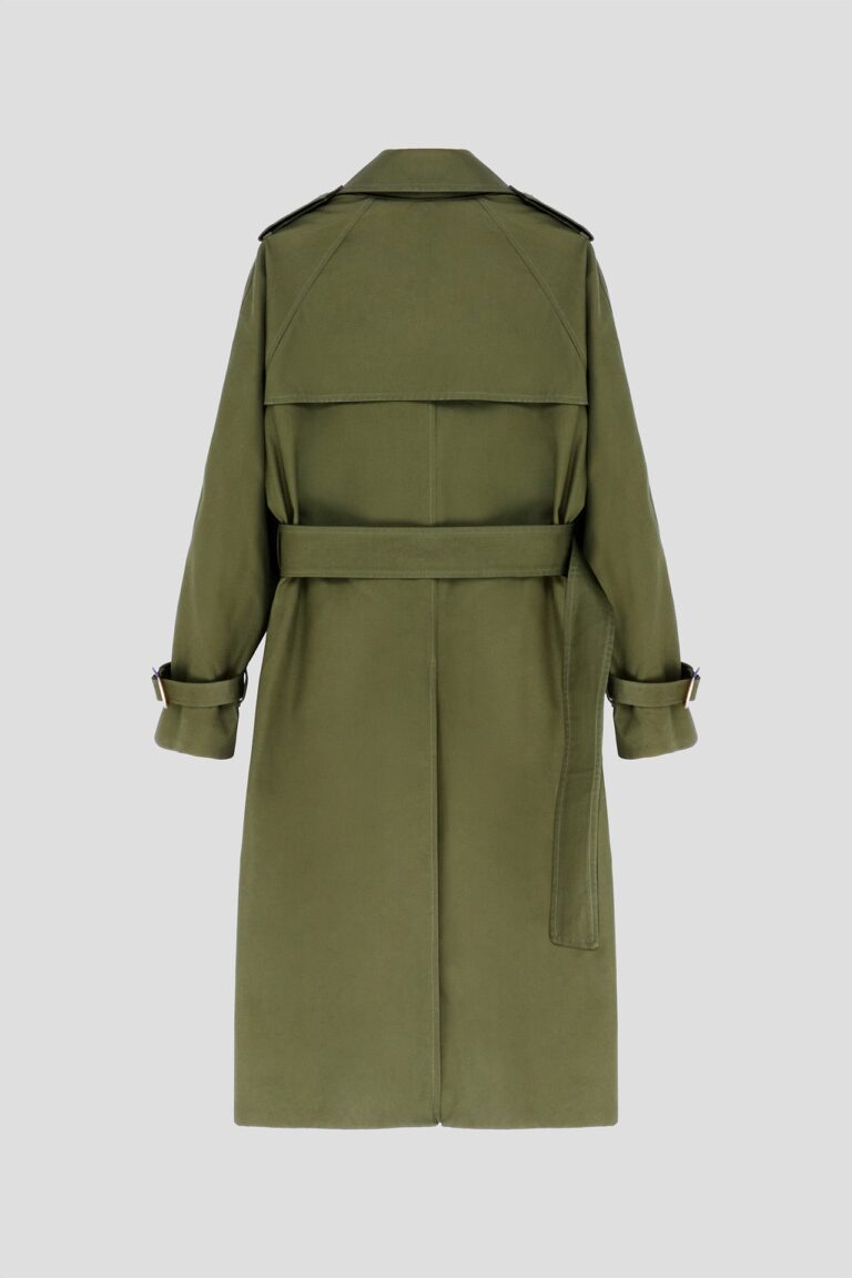Coulange - Trench coat vert kaki M67 – 46