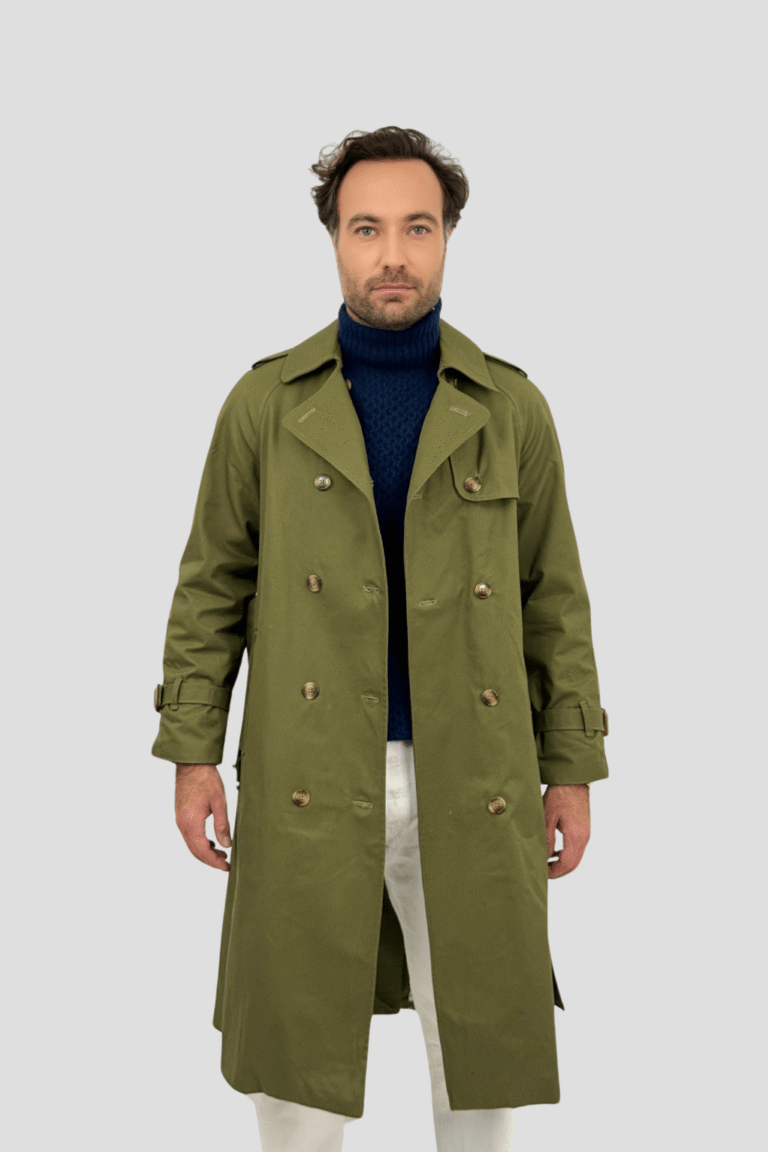 Coulange - Trench coat vert kaki M67 – 3XL