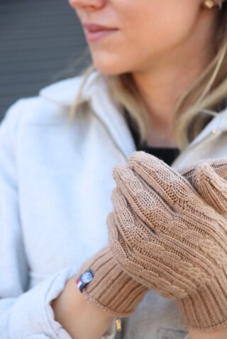 Gants tactiles Daniel S/M Camel par la marque Maison Bonnefoy Maison Bonnefoy - Gants tactiles Daniel S/M Camel