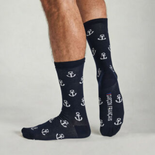Chaussettes ancres par la marque Garçon Français Garçon Français - Chaussettes ancres