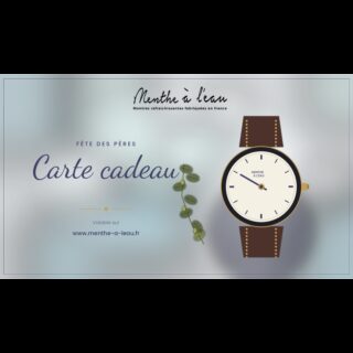 Menthe à l&rsquo;eau - Carte cadeau – 100€