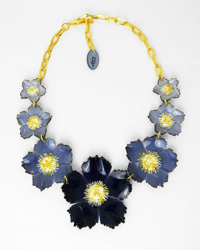 Ciléa Paris - Collier Tuba - Maxi – Léopard