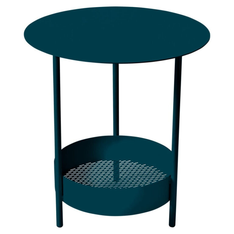 FERMOB - Guéridon table d'appoint FERMOB Salsa 50cm en métal - 25 coloris