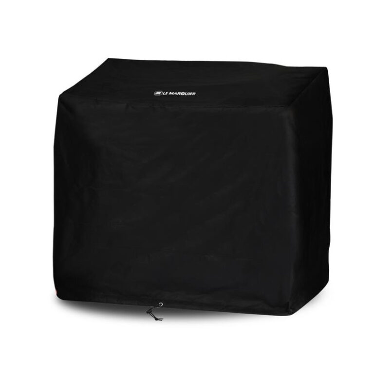 LE MARQUIER - Housse de protection LE MARQUIER pour plancha/barbecue 60cm sur chariot avec tablettes 100 à 120cm