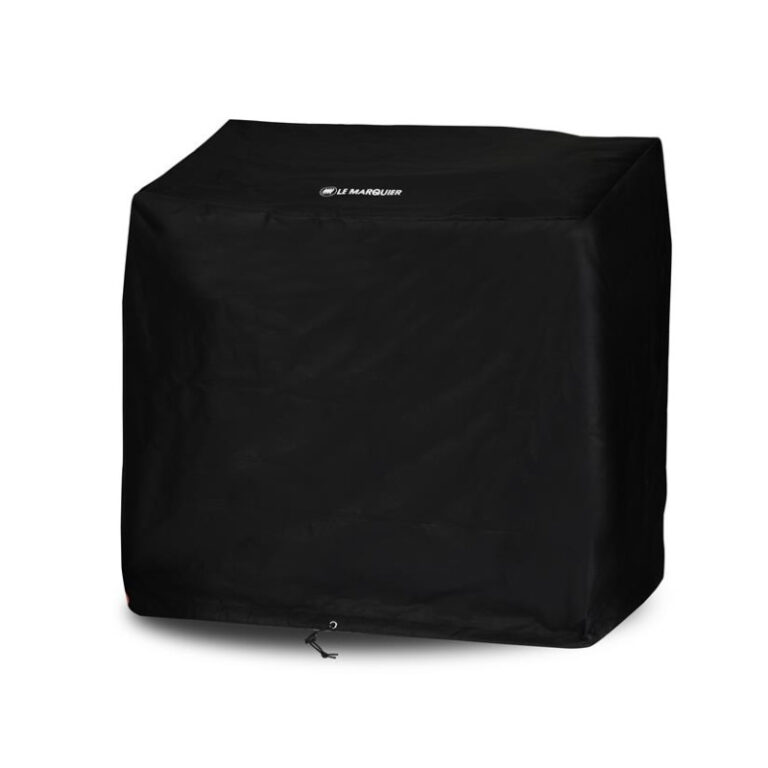 LE MARQUIER - Housse de protection LE MARQUIER pour plancha/barbecue 60cm sur chariot avec tablettes 80 à 100cm