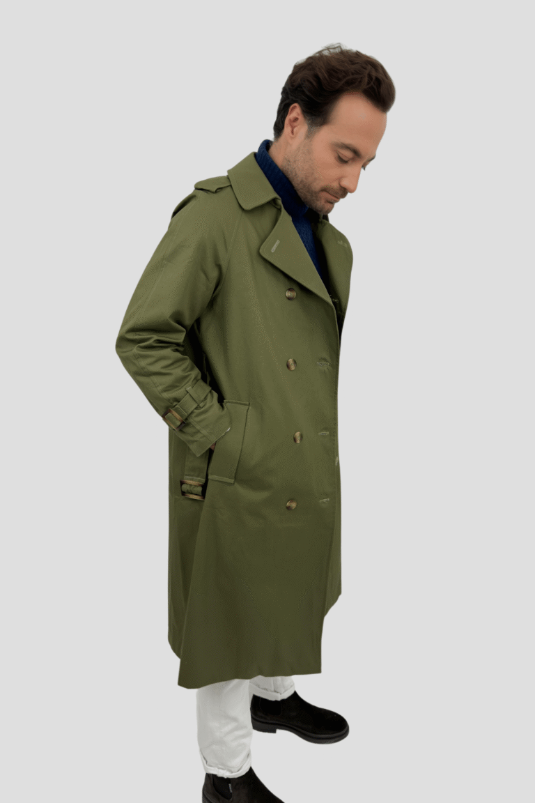 Coulange - Trench coat vert kaki M67 – 3XL