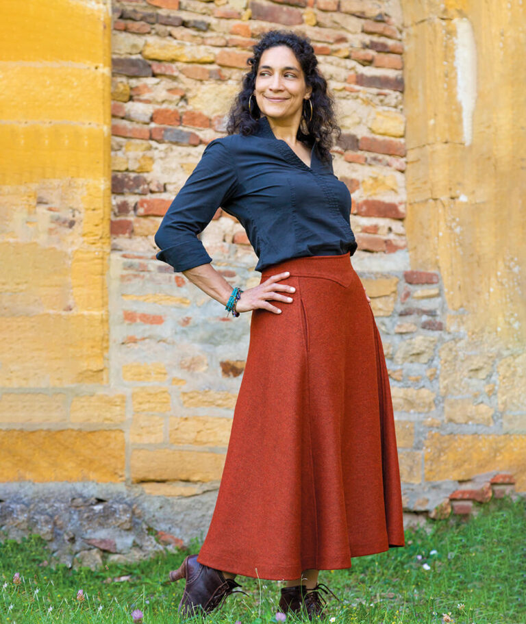 Ardelaine - Jupe longue en laine - Orfeuille