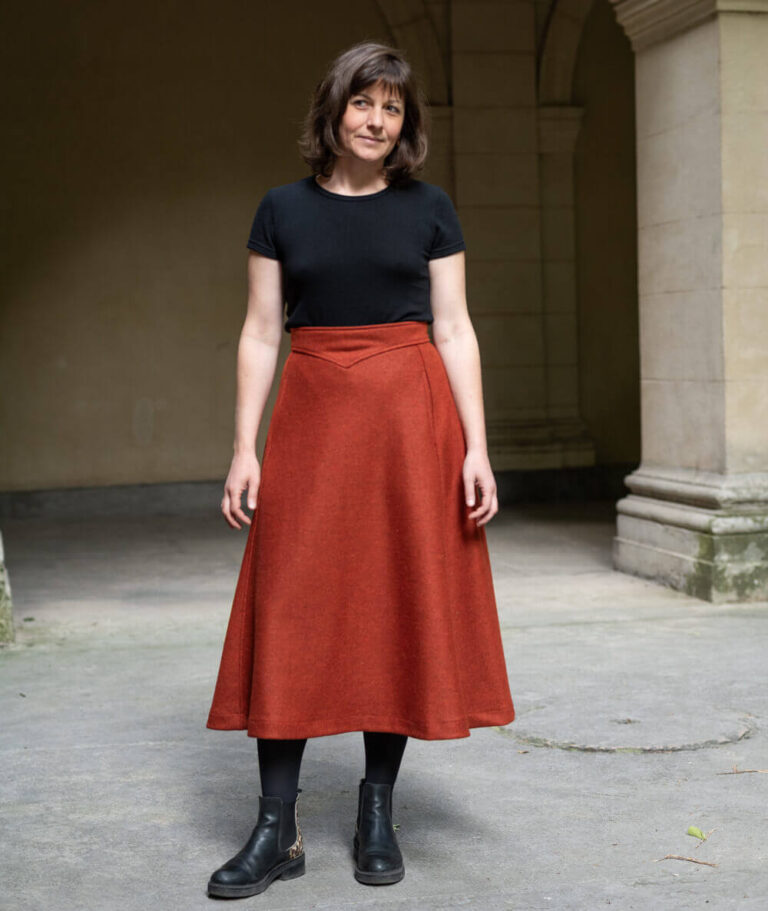 Ardelaine - Jupe longue en laine - Orfeuille