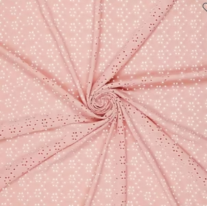 La Fabrique A DeDeuh - Bandeau petit nœud en jersey Ajouré Broderie Anglaise extensible – adulte
