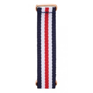 Menthe à l’eau - bracelet Femme GOLD bleu blanc rouge fin