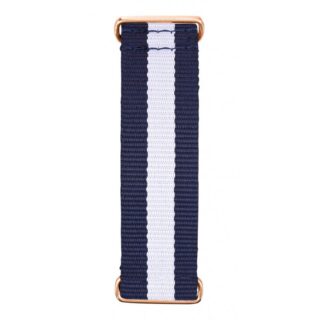 Menthe à l’eau - bracelet Homme GOLD bleu blanc