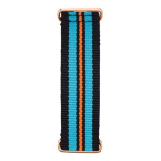 Menthe à l’eau - bracelet Homme GOLD noir bleu orange