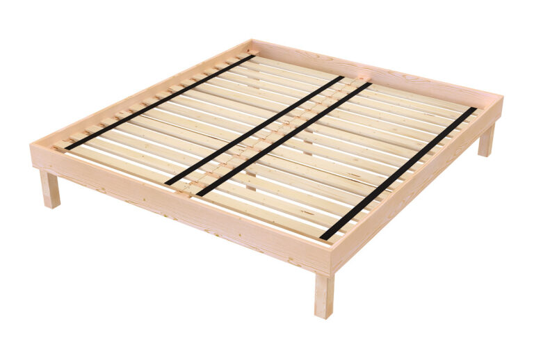 lit confort grande taille 180x200 cm bois ABC MEUBLES - Lit queen size 180x200 Confort en bois massif