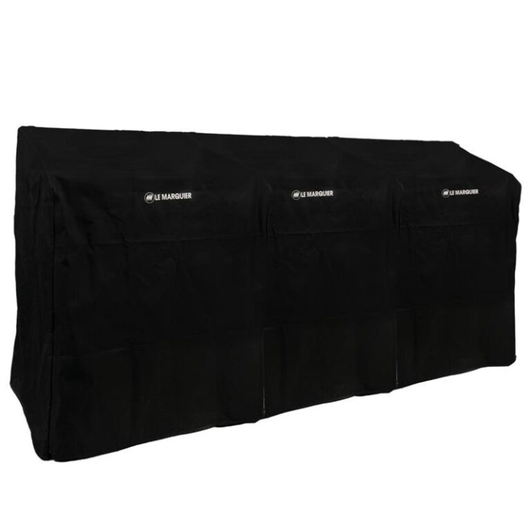 LE MARQUIER - Lot de housses de protection LE MARQUIER pour cuisine d'extérieur 3 éléments