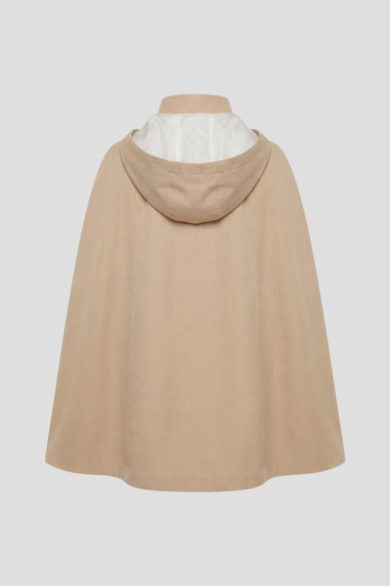 Coulange - Manteau Cape beige C32 – 46