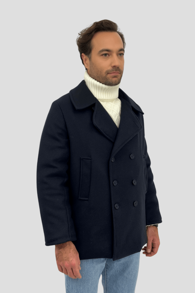 Coulange - Caban Court cachemire B56 – 3XL
