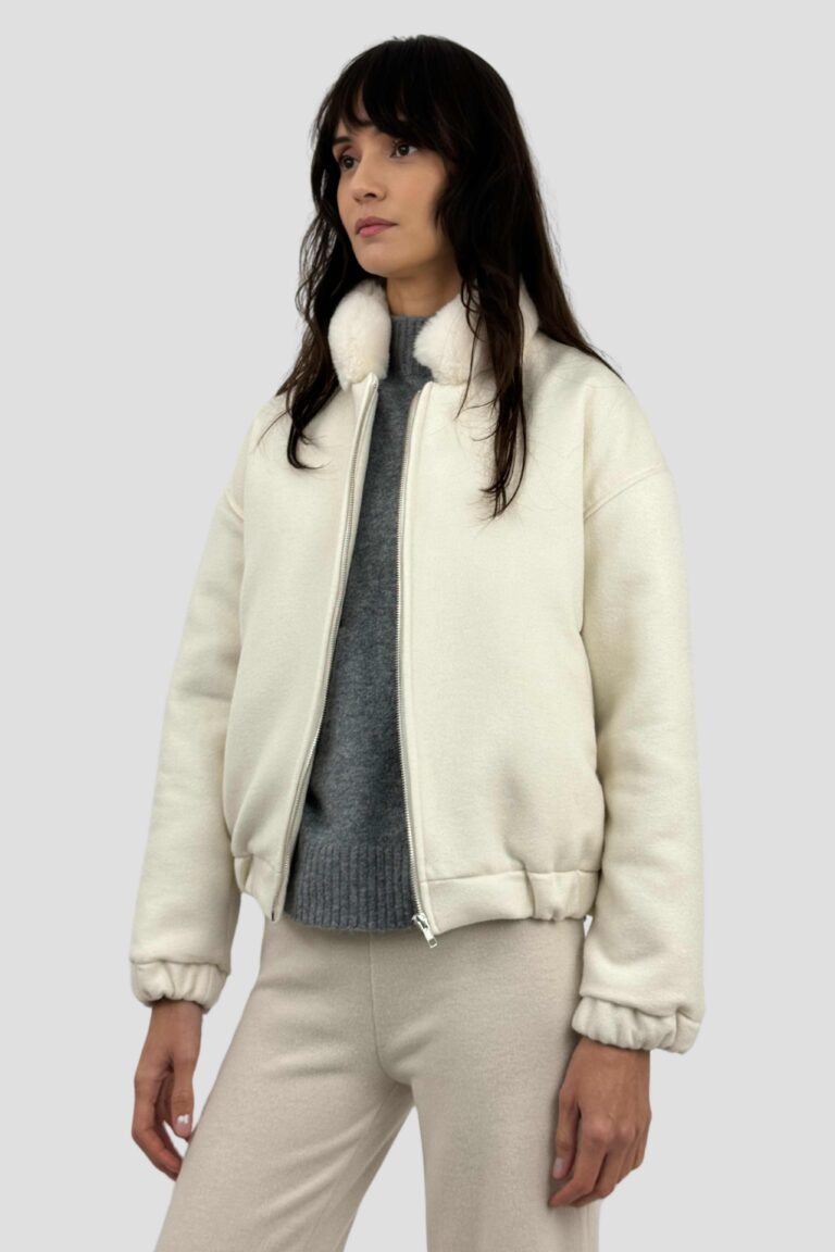 Coulange - Veste drap de cachemire T41 – 46