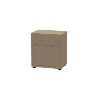 Le Marquier - Meuble avec tiroir LE MARQUIER pour cuisine dextérieur 80x55cm taupe