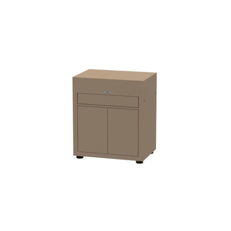 LE MARQUIER - Meuble avec tiroir LE MARQUIER pour cuisine d'extérieur 80x55cm taupe