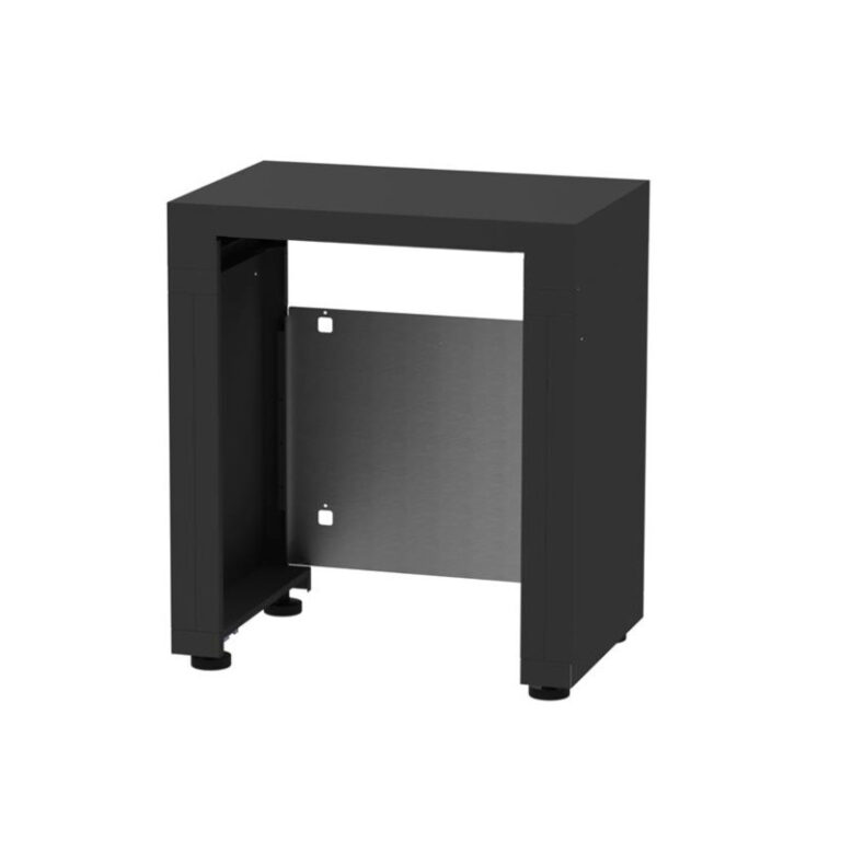 LE MARQUIER - Meuble frigo LE MARQUIER pour cuisine d'extérieur 80x55cm noir