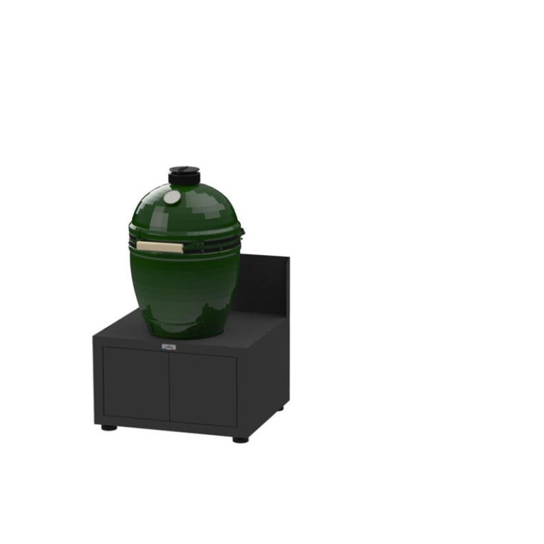 LE MARQUIER - Meuble kamado LE MARQUIER pour cuisine d'extérieur 80x70cm coloris noir