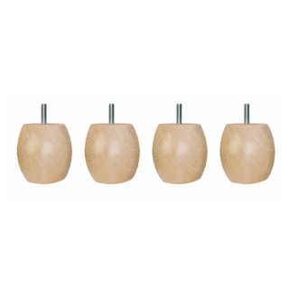 Lot de 4 pieds de lit boule 7 cm par la marque Camif Camif - Lot de 4 pieds de lit boule 7 cm