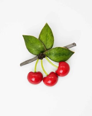 Ciléa Paris - Broche cerise Napoléon