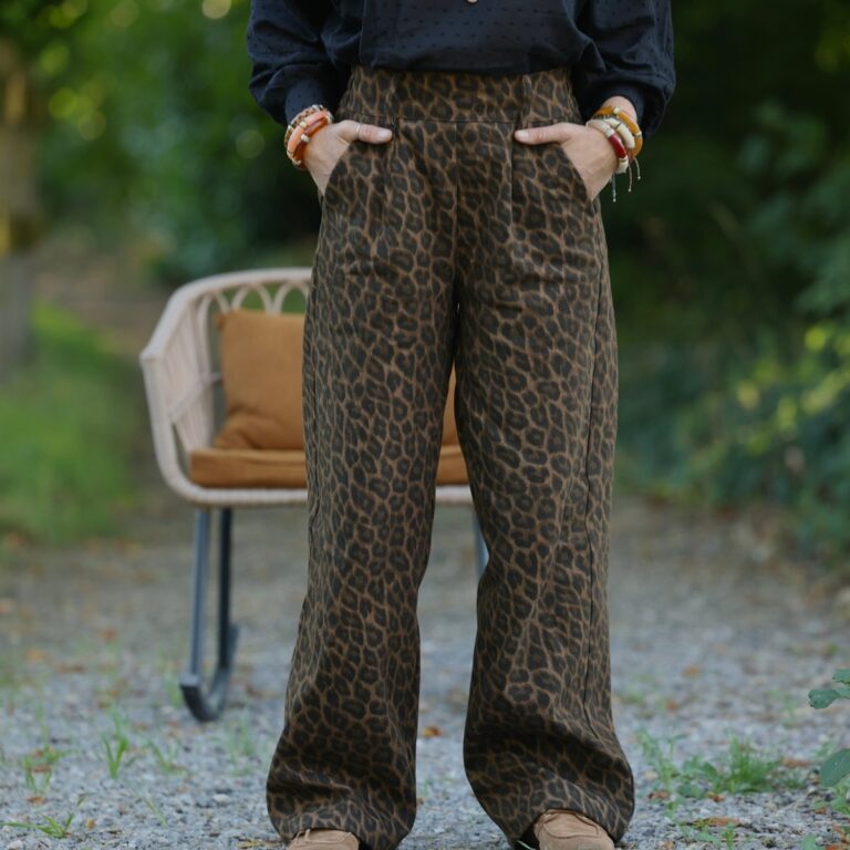 Quintessence - Pantalon Tino - Sergé de coton Léo – 3XL