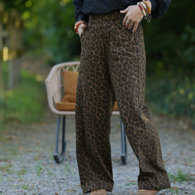 Quintessence - Pantalon Tino - Sergé de coton Léo – 3XL