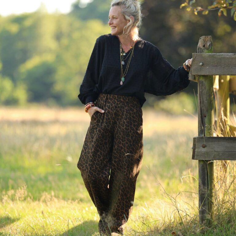 Quintessence - Pantalon Tino - Sergé de coton Léo – 3XL
