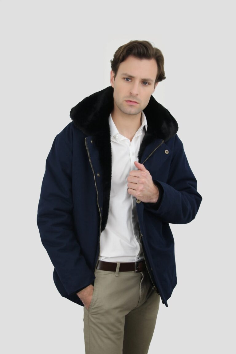Coulange - Parka Heritage Bleue – 3XL