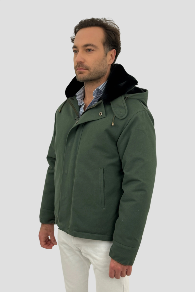Coulange - Parka Heritage verte kaki – 3XL
