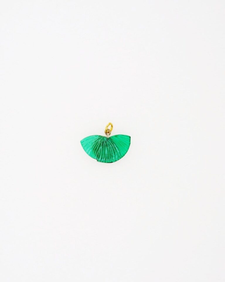 Ciléa Bijoux - Pendentif fantaisie Ebisu – Citron / Sans chaine