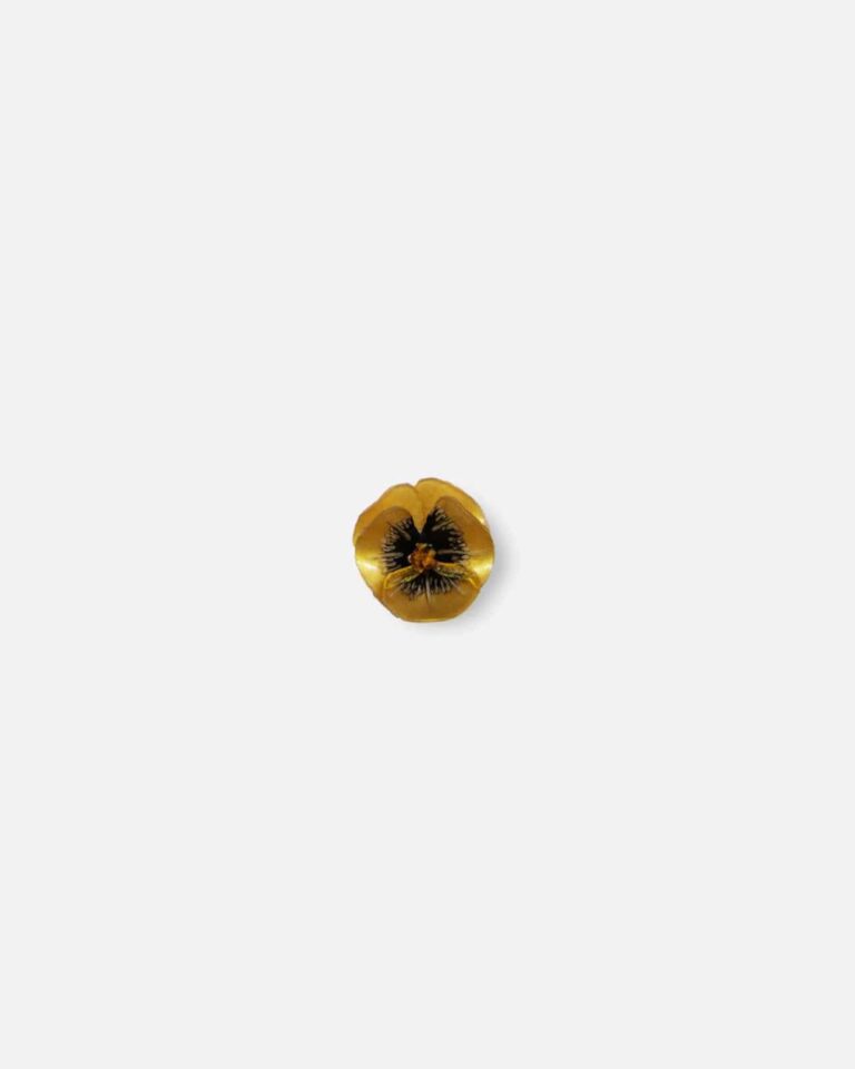 Ciléa Paris - Pin's Pensée - Mini – Vert