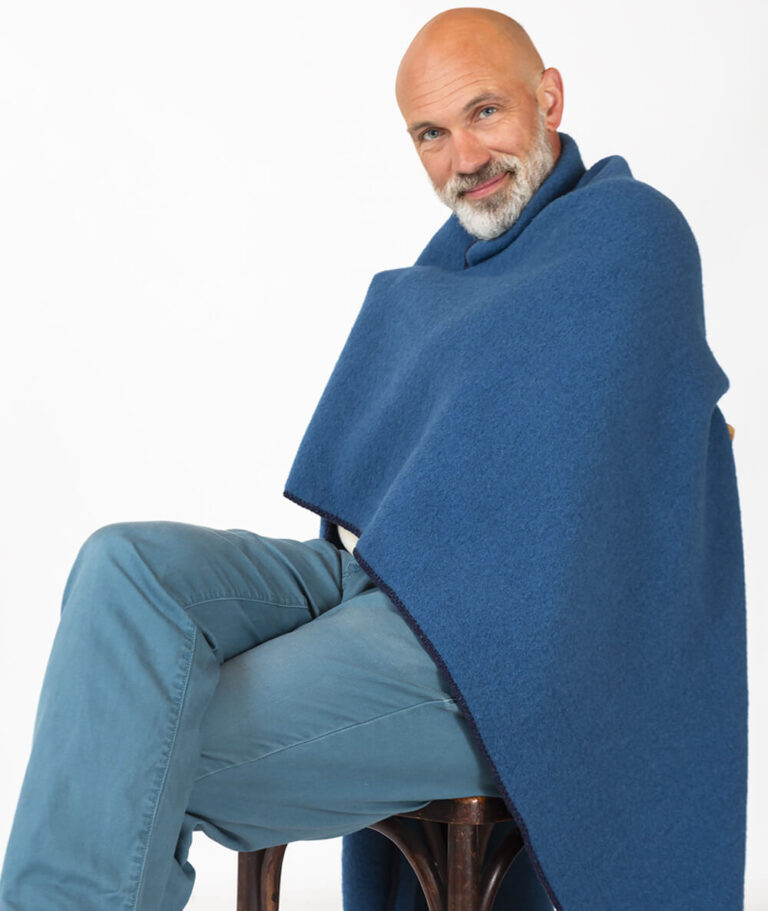 Ardelaine - Plaid tricoté en laine