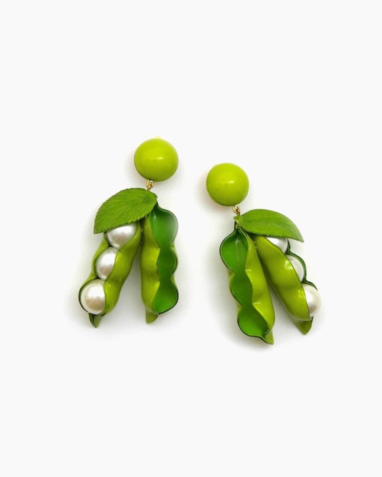 Ciléa Bijoux - Boucles d'oreilles Petits Pois - Maxi – Tiges (oreilles percées)
