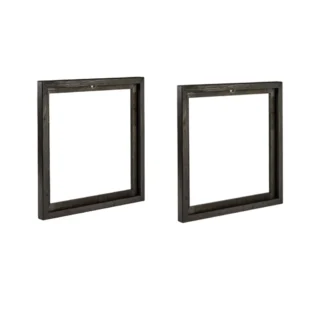 Cadre à vinyle en érable teinté noir – Lot de 2 par la marque Manufacture Jacquemin Manufacture Jacquemin - Cadre à vinyle en érable teinté noir – Lot de 2