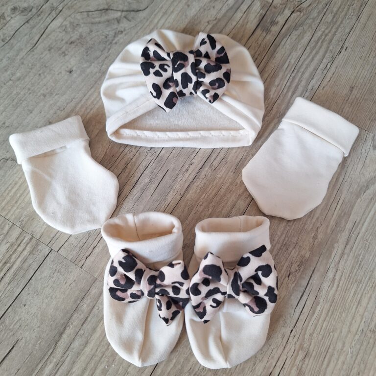 moufles et chaussons fait main – Turban+chaussons