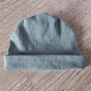 La Fabrique À DeDeuh - Bonnet jersey 100% coton en maille pointelle